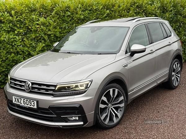 Used VW Tiguan R-line 150 HP (110 kW) 2018 Silver SUV