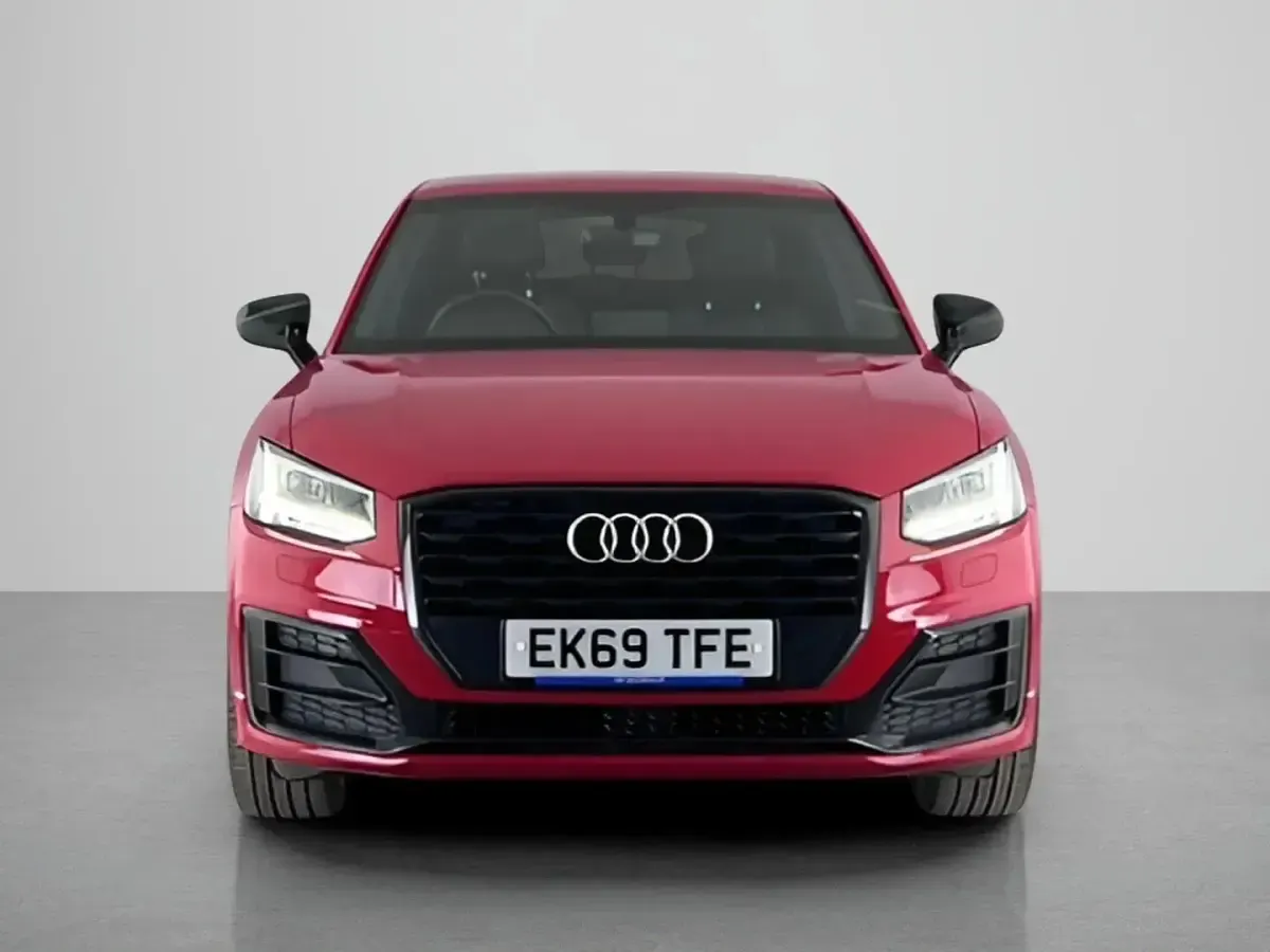 Used Audi Q2 Black Edition 116 HP (85 kW) 2019 Red SUV
