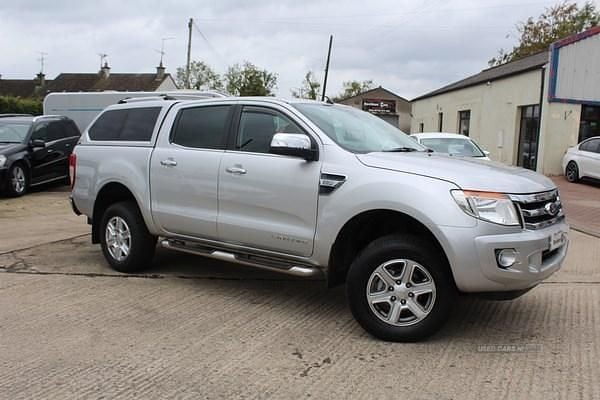 Silver Used 2014 Ford Ranger Limited Pickup | £10,990 (Expensive) - Image 1/4