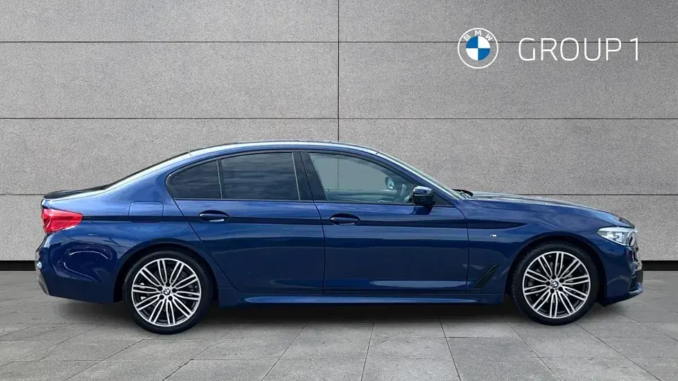 Used BMW 520 M Sport 184 HP (135 kW) 2020 Blue Sedan