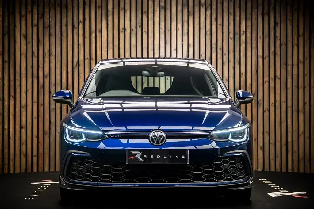 Used VW Golf VII GTD 2021 Blue Hatchback