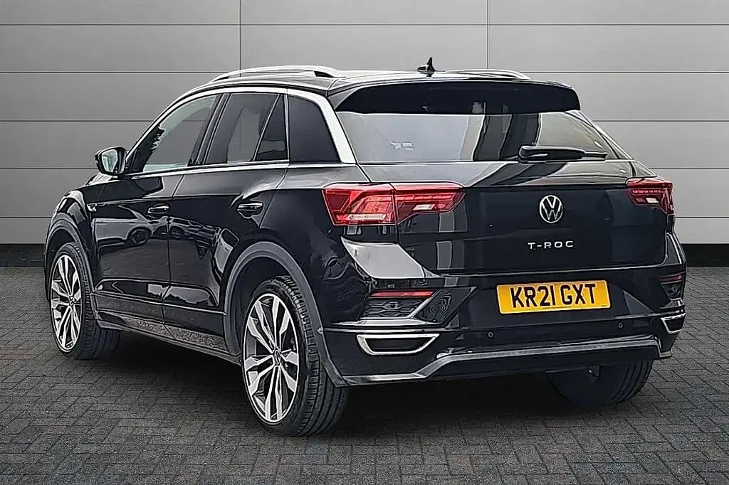 Used VW T-Roc R-line 150 HP (110 kW) 2021 Black SUV