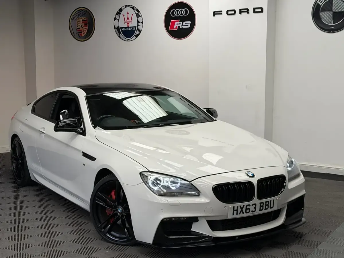 Used BMW 640 M Sport 2013 White Coupe