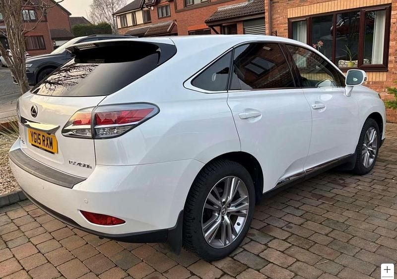 Used Lexus RX450h 2015 White SUV