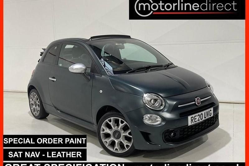 Green Used 2020 Fiat 500C Rock Cabriolet | £9,875 (Fair price) - Image 1/1