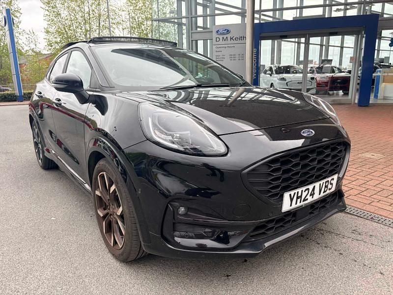 Used Ford Puma ST-Line X 125 HP (91 kW) 2024 Agate black SUV