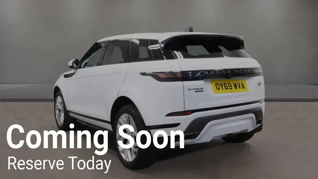 Used Land Rover Range Rover evoque SE Dynamic 180 HP (132 kW) 2019 White SUV