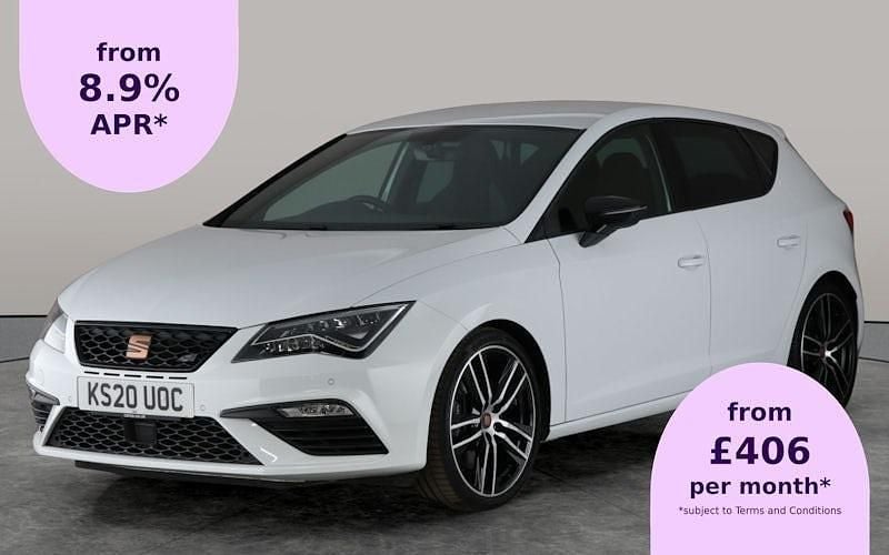 White Used 2020 Cupra Leon Hatchback | £23,067 (Fair price) - Image 1/2
