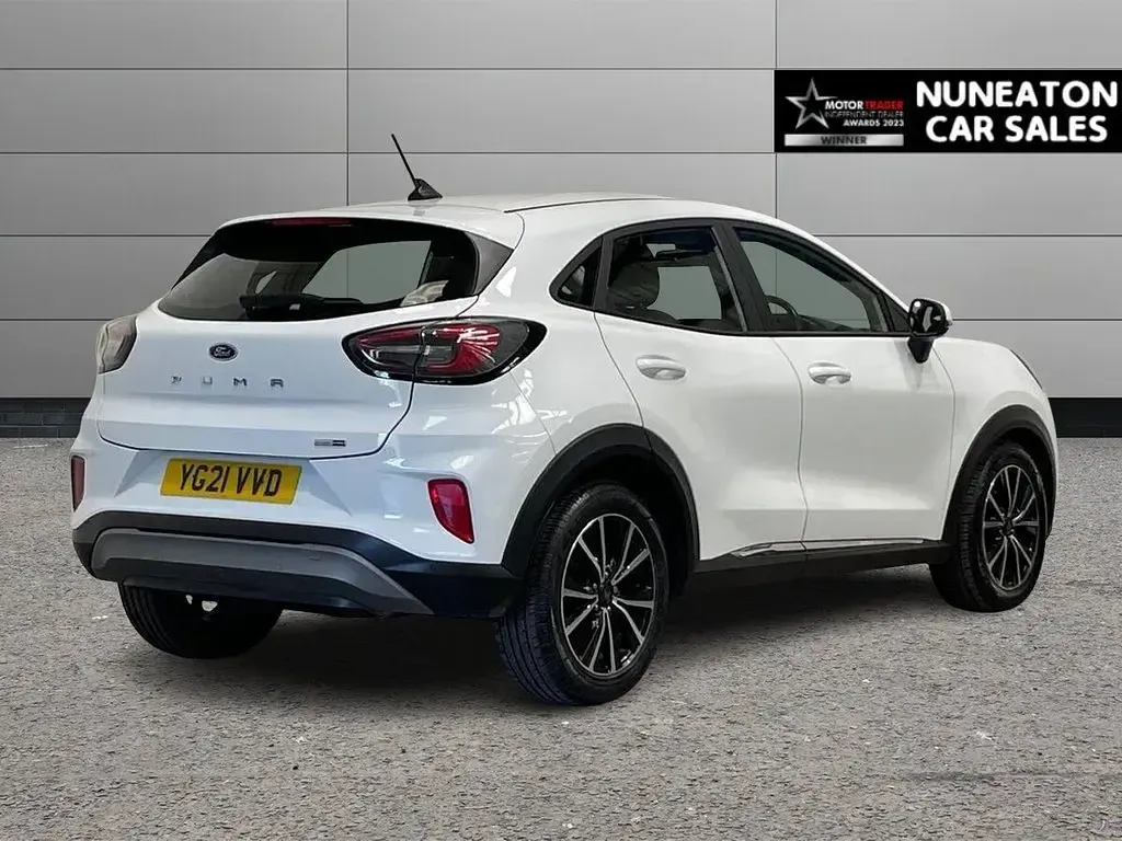 Used Ford Puma Titanium 125 HP (91 kW) 2021 White SUV
