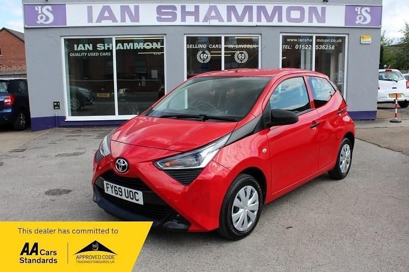 Red Used 2019 Toyota Aygo Hatchback | £7,495 (Good price) - Image 1/4