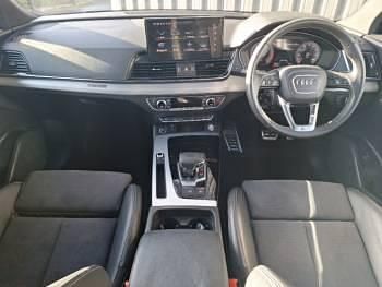 Used Audi Q5 S-Line 204 HP (150 kW) 2023 Blue SUV