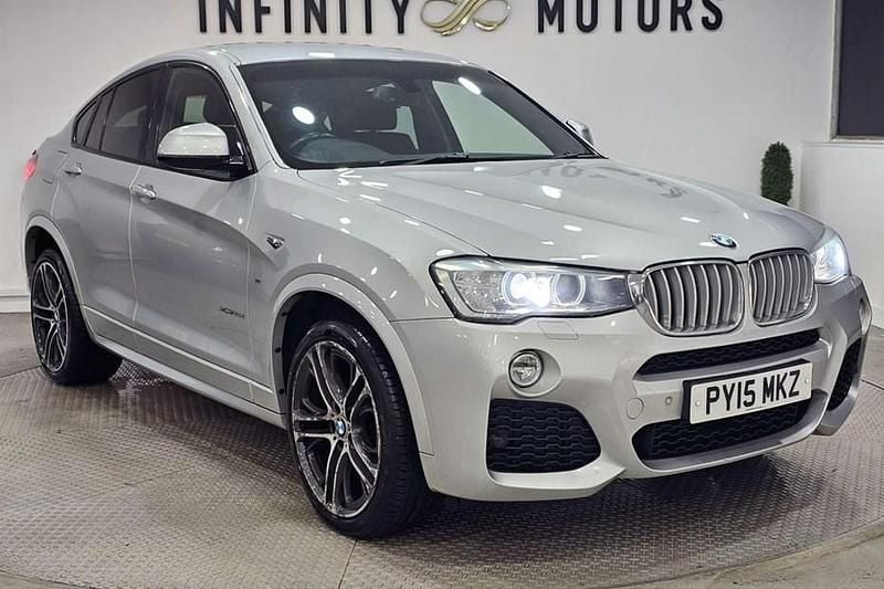 Silver Used 2015 BMW X4 M Sport SUV | £12,650 (Fair price) - Image 1/1
