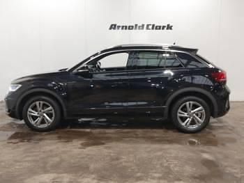 Used VW T-Roc R-line 150 HP (110 kW) 2022 Black SUV