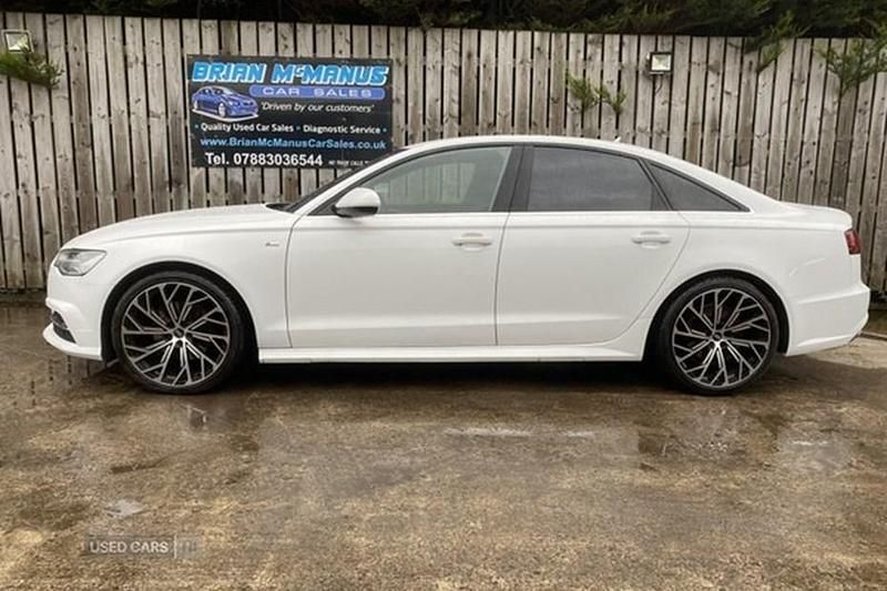 White Used 2016 Audi A6 S-Line Sedan | £11,950 (Fair price) - Image 1/1