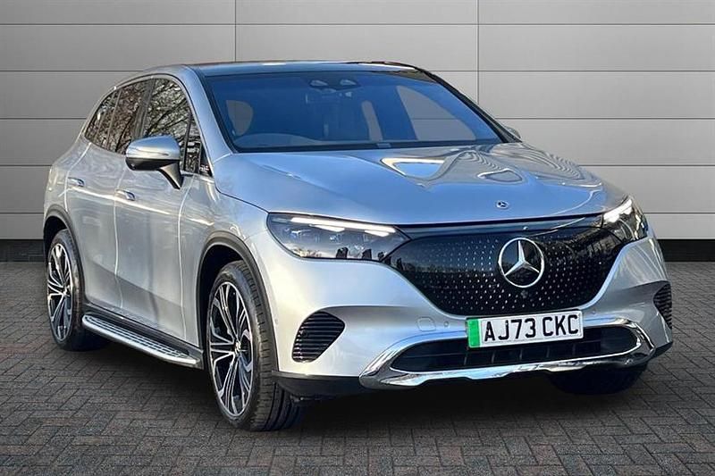 Used Mercedes EQE500 Business 300 kW (408 HP) 2023 High tech silver Estate
