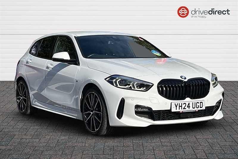 White Used 2024 BMW 118 M Sport Hatchback | £21,738 (Fair price) - Image 1/4