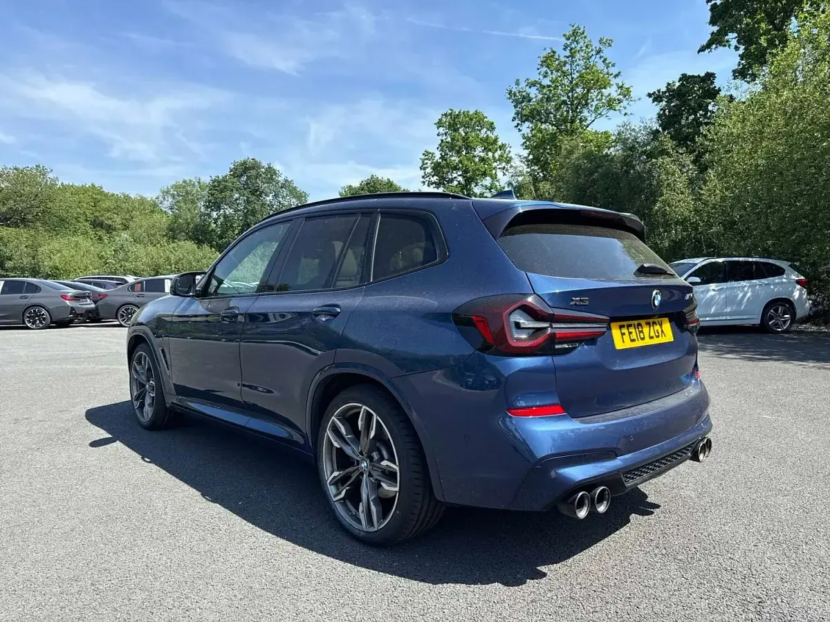 Used BMW X3 Comfort Edition 355 HP (261 kW) 2018 Blue SUV