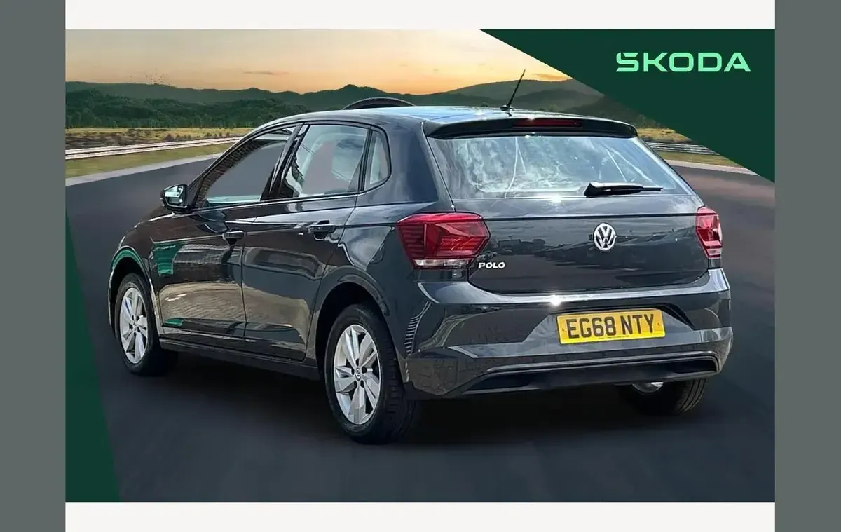 Used VW Polo SE 94 HP (69 kW) 2019 Grey Hatchback