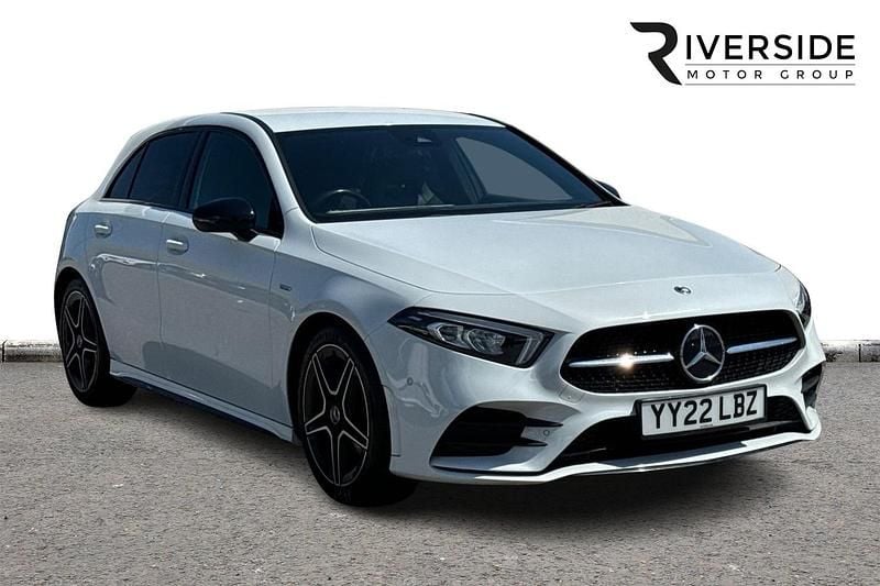 White Used 2022 Mercedes A200 Executive Hatchback | £18,998 (Fair price) - Image 1/4