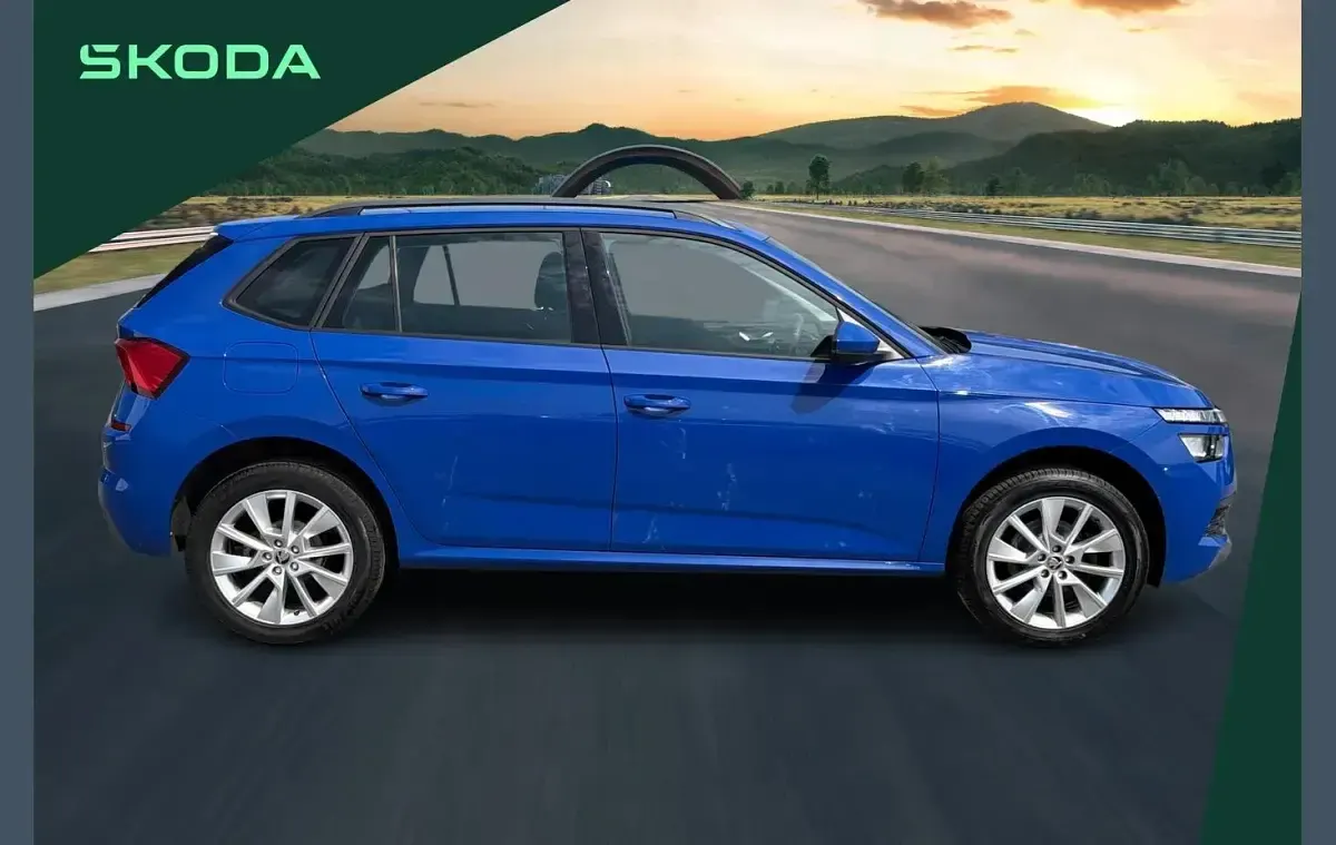 Used Skoda Kamiq SE 94 HP (69 kW) 2022 Blue SUV
