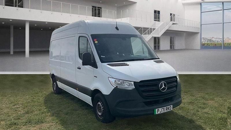 White Used 2021 Mercedes E-Sprinter Progressive Van | £12,990 (A bit pricey) - Image 1/4