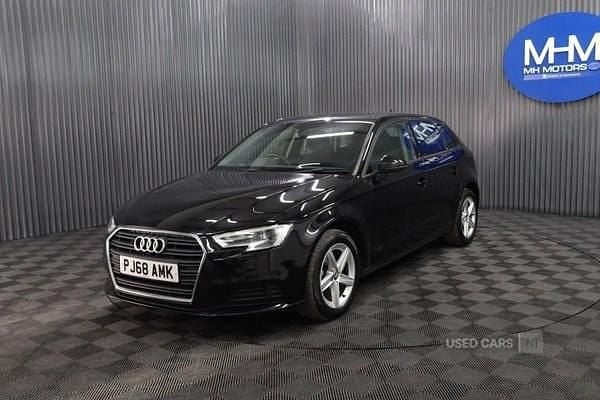 Used Audi A3 116 HP (85 kW) 2018 Black Sedan