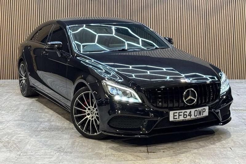 Used Mercedes CLS220 AMG line 2015 Black Coupe
