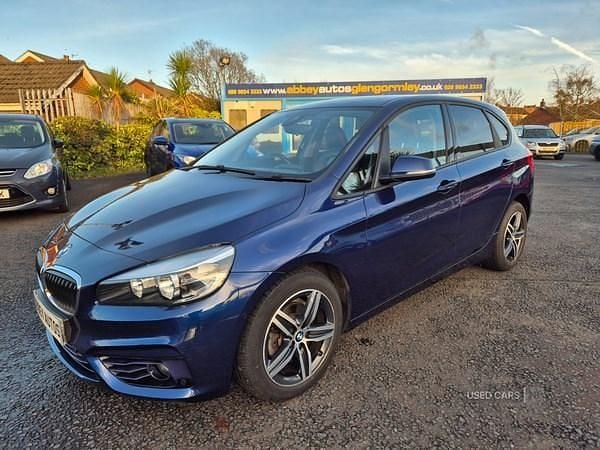 Blue Used 2017 BMW 218 Sport Line Hatchback | £9,495 (Fair price) - Image 1/4