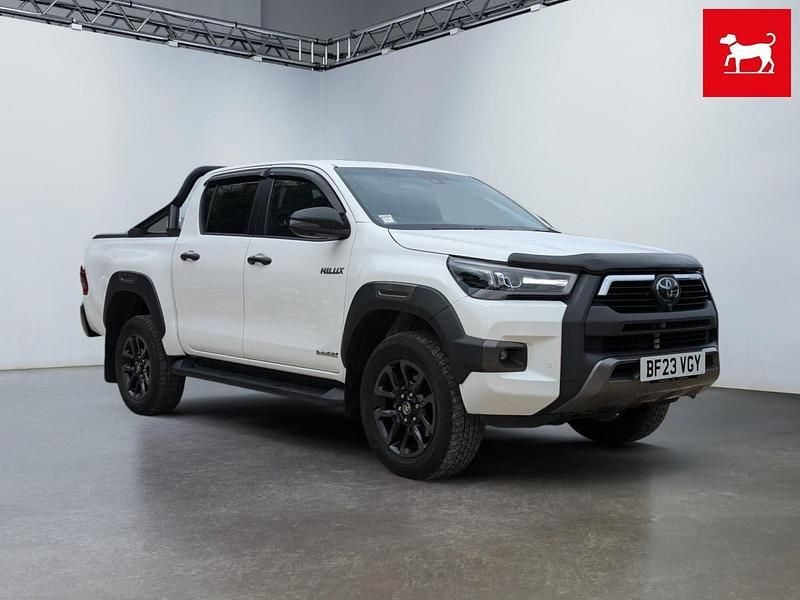 White Used 2023 Toyota HiLux Pickup | £29,899 (Super price) - Image 1/4