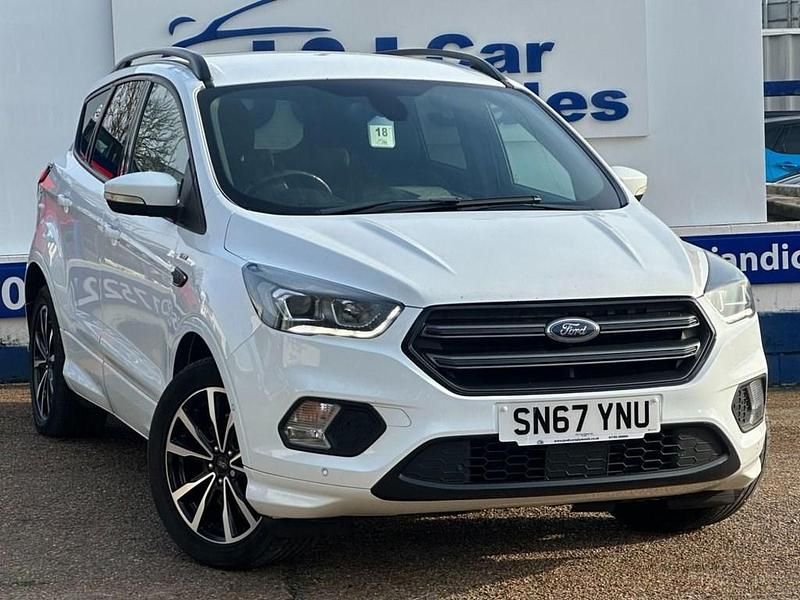 Used Ford Kuga ST-Line 120 HP (88 kW) 2017 White SUV