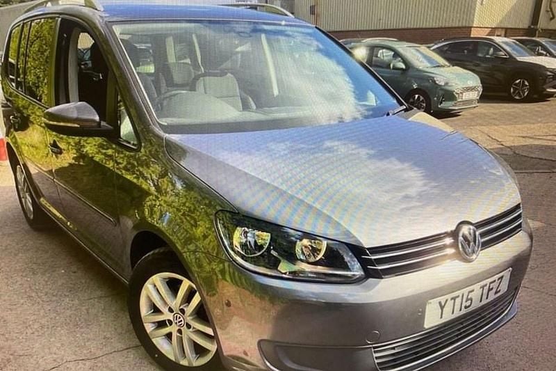 Grey Used 2015 VW Touran SE MPV | £8,890 (Good price) - Image 1/1