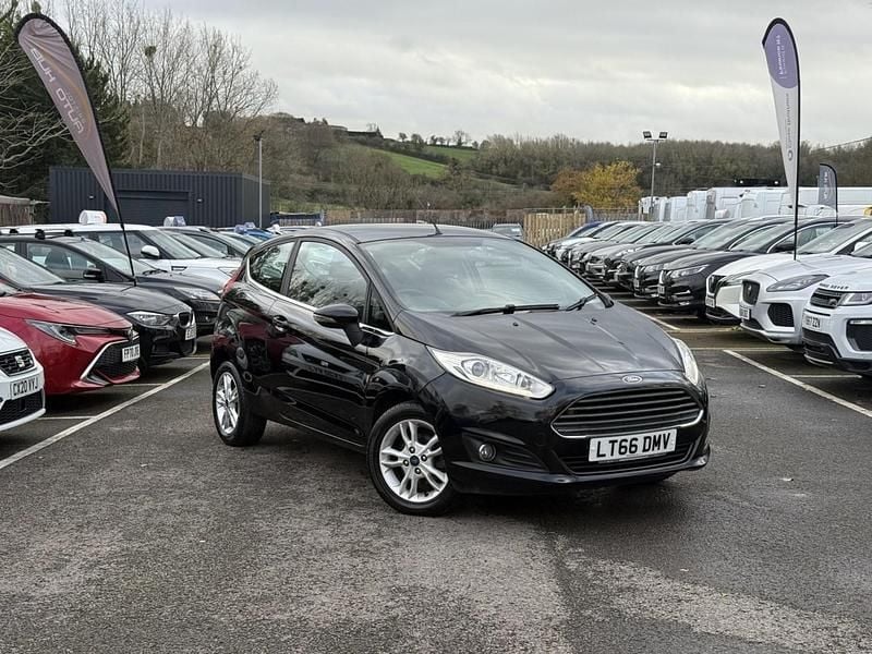 Black Used 2016 Ford Fiesta Zetec Hatchback | £3,995 (Super price) - Image 1/4