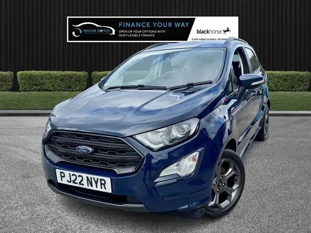 Used Ford Ecosport ST-Line 125 HP (91 kW) 2022 Blue SUV