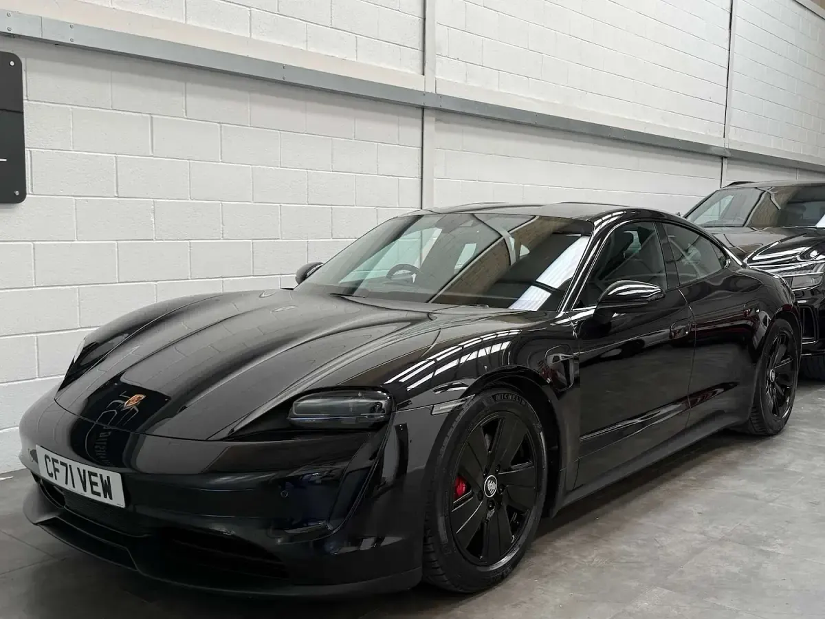 Used Porsche Taycan 4S 2022 Black Sedan