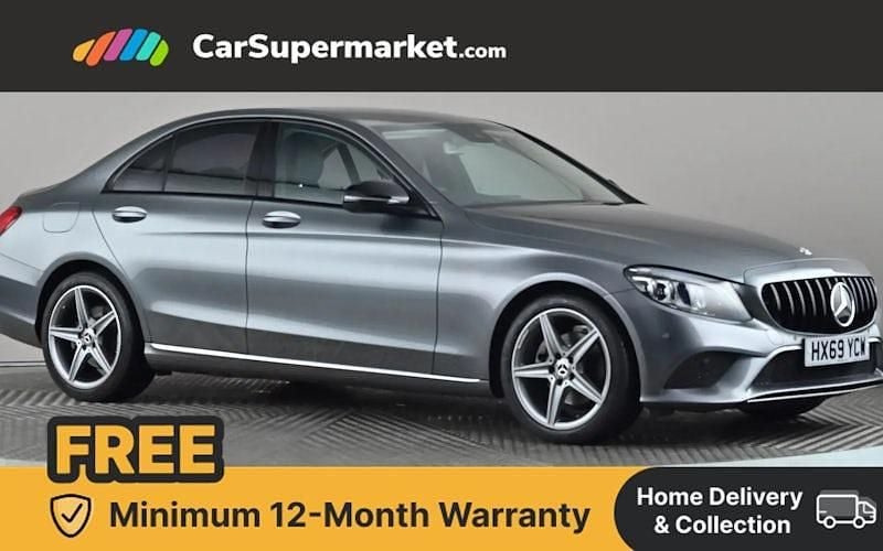 Grey Used 2019 Mercedes C200 Premium Sedan | £17,897 (Fair price) - Image 1/4