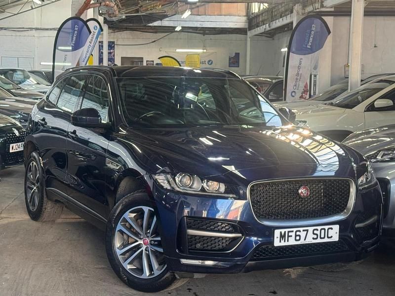Used Jaguar F-Pace R-Sport 180 HP (132 kW) 2017 Blue SUV
