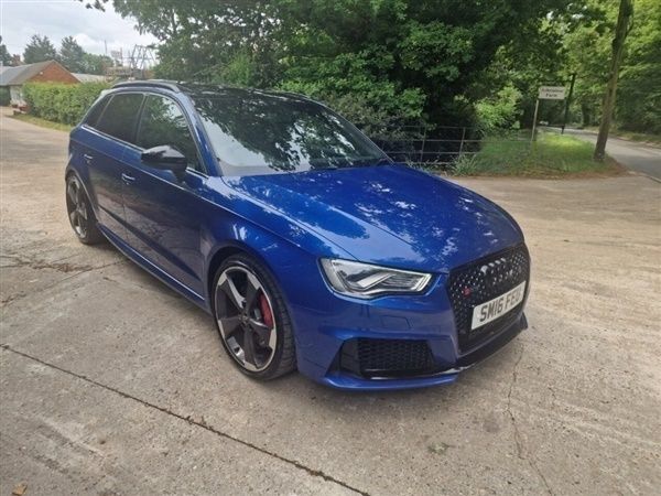 Blue Used 2016 Audi RS3 Comfort Hatchback | £23,950 (Fair price) - Image 1/1