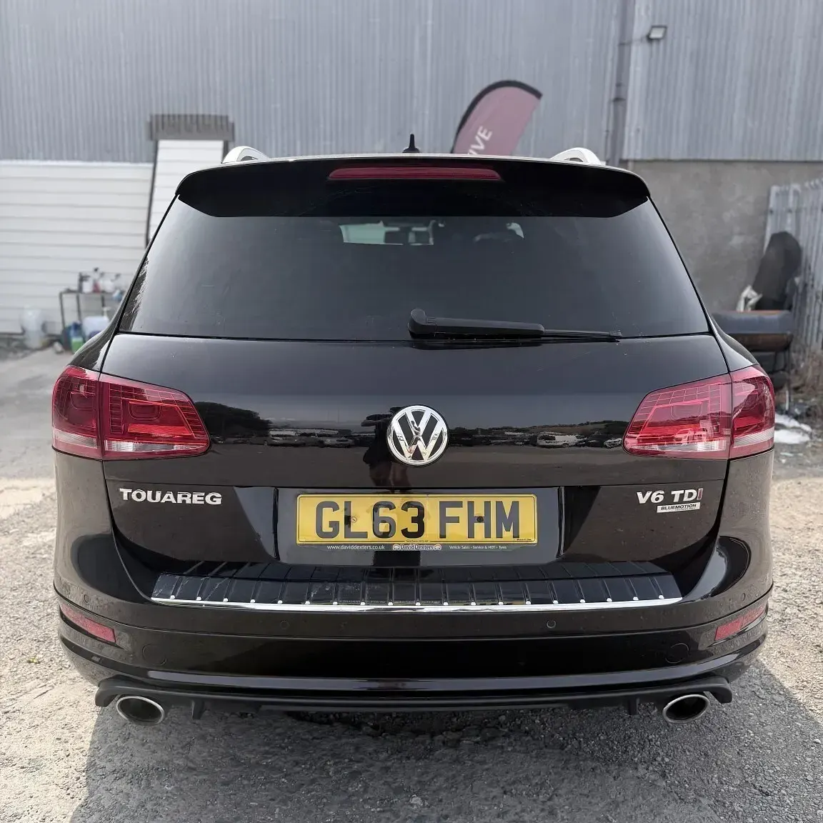 Used VW Touareg R-line 2014 Black SUV