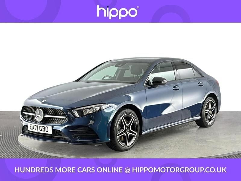 Blue Used 2021 Mercedes A250 AMG line Sedan | £17,780 (Fair price) - Image 1/4