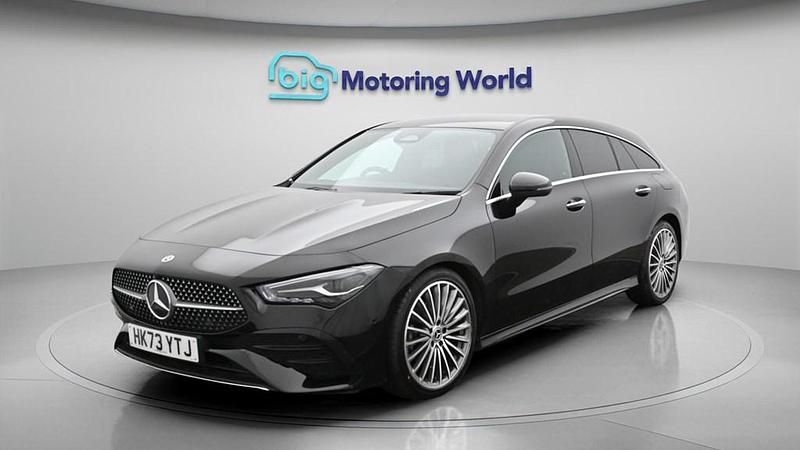 Used Mercedes CLA180 Shooting Brake AMG line 150 HP (110 kW) 2023 Black Estate