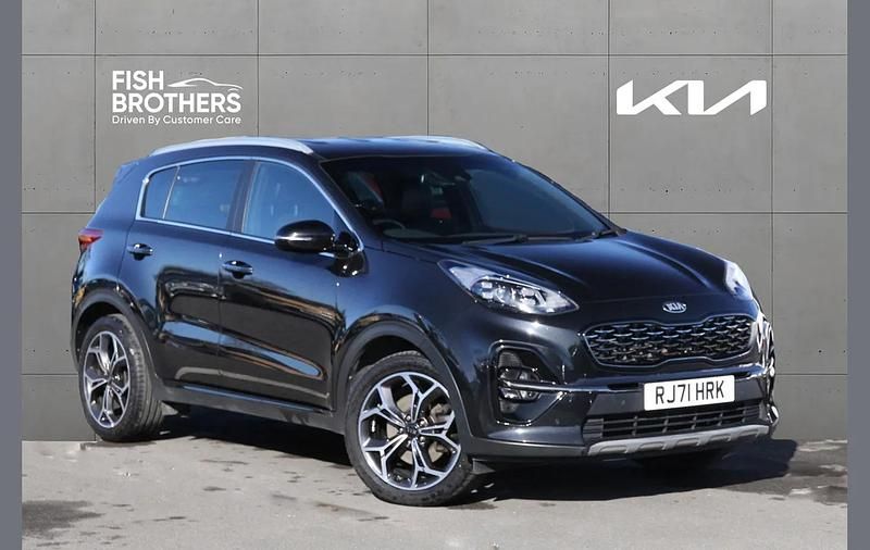 Used Kia Sportage GT-Line 174 HP (127 kW) 2022 Black SUV