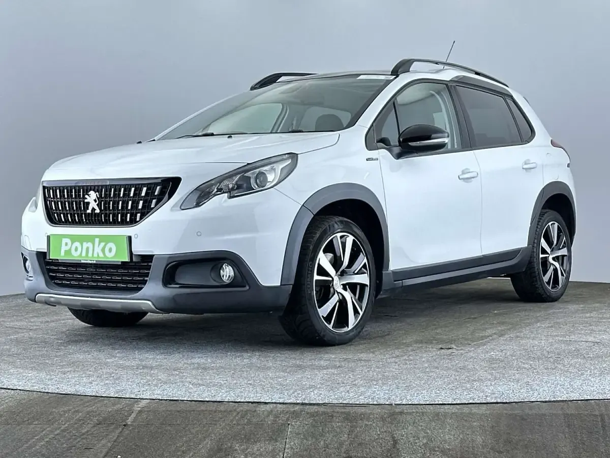 Used Peugeot 2008 GT-line 120 HP (88 kW) 2016 White SUV