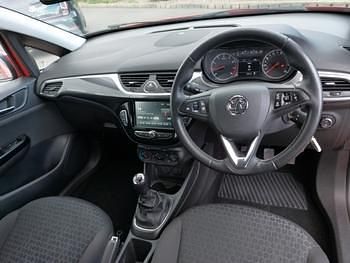 Used Vauxhall Corsa 75 HP (55 kW) 2019 Red Hatchback