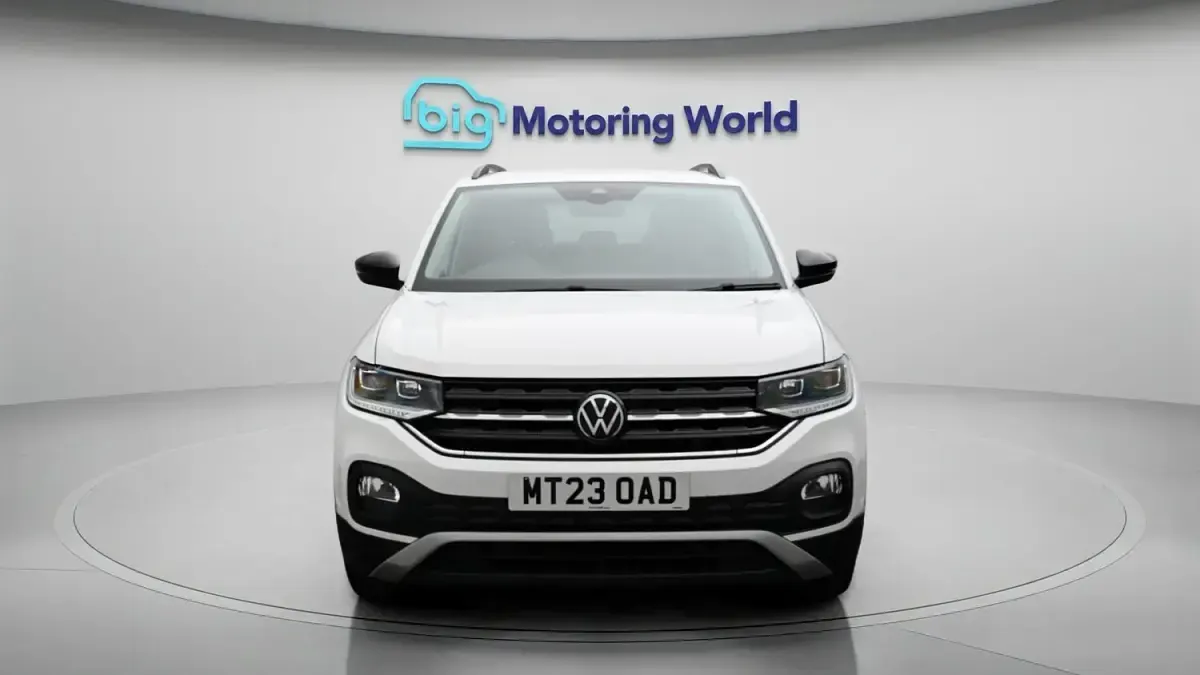 Used VW T-Cross Black Edition 110 HP (80 kW) 2023 White SUV