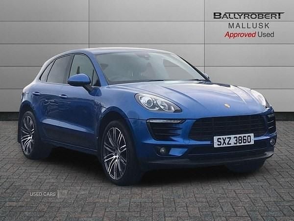 Used Porsche Macan S 2016 Blue SUV