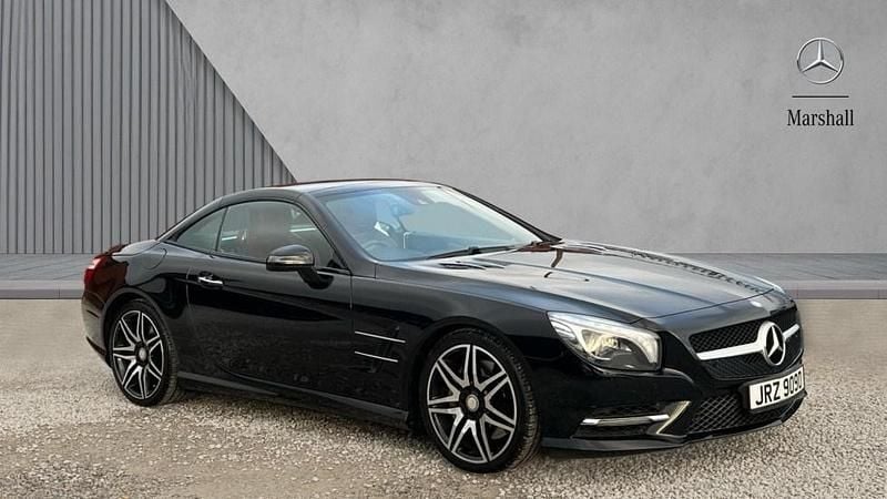 Black Used 2015 Mercedes SL400 AMG Cabriolet | £23,280 (Fair price) - Image 1/4