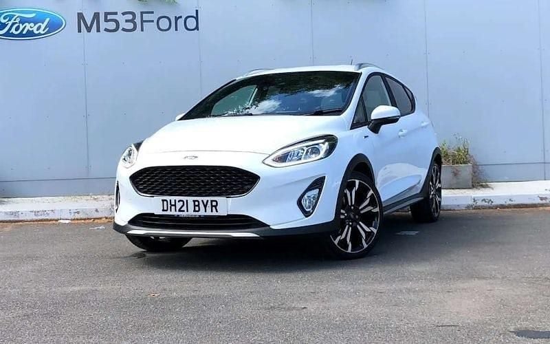 Used Ford Fiesta Active X 125 HP (91 kW) 2021 White Hatchback