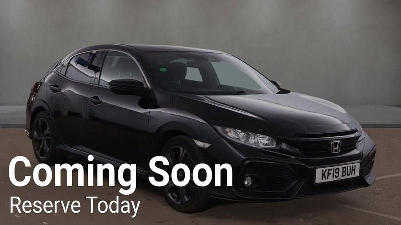 Used Honda Civic SR 126 HP (92 kW) 2019 Black Hatchback