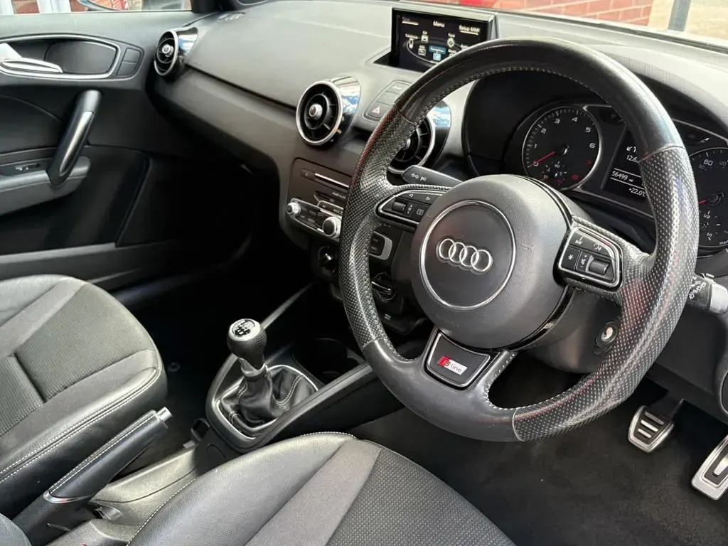 Used Audi A1 S-Line 2017 White Hatchback