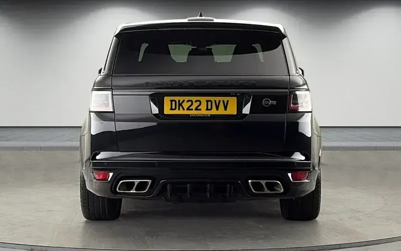 Used Land Rover Range Rover Sport SVR 575 HP (422 kW) 2021 Santorini black SUV